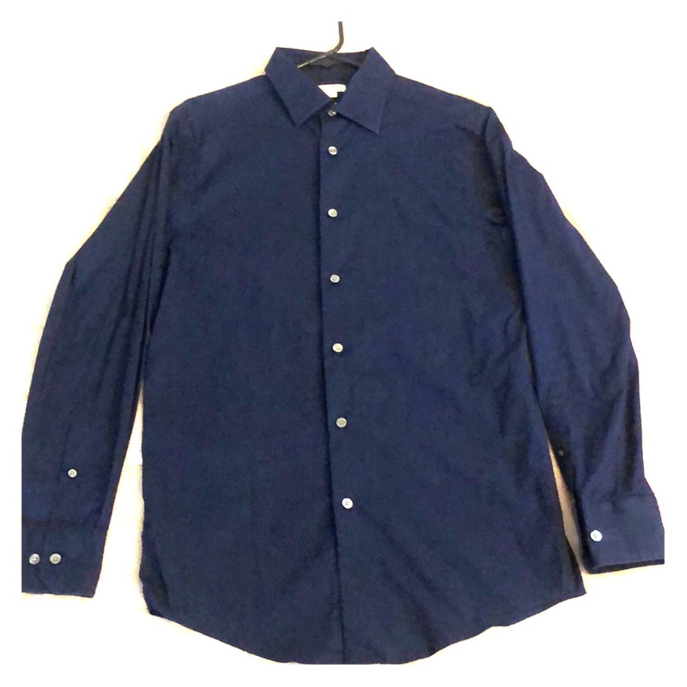 Navy Merona Men’s Button-down